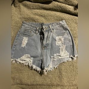 SHEIN jean shorts
